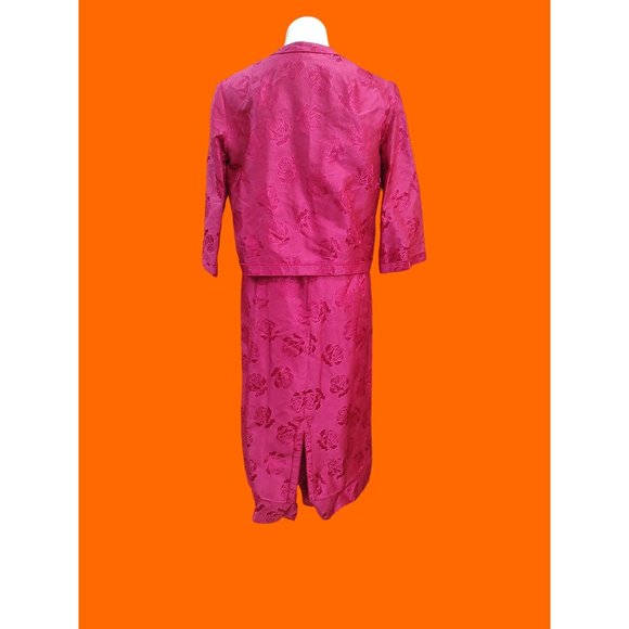 1950's Royal Lynne for Neiman Marcus Embroidered 3 Pc Dress - Picture 2 of 16